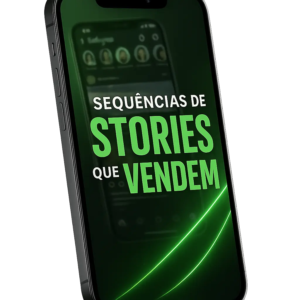 Mockup Sequência de Stories